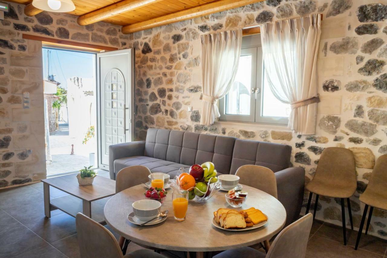Marilena Natural Stone House, By Hellocrete Pigi (Crete) Exterior foto